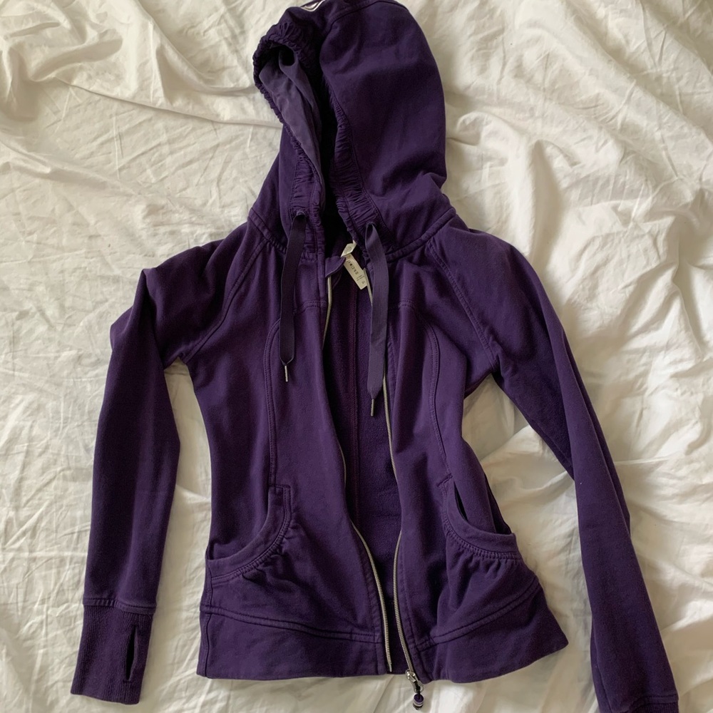 Purple Lululemon zip up